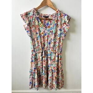 DEAR JOHN Victoria dress in bird of paradise women's size small